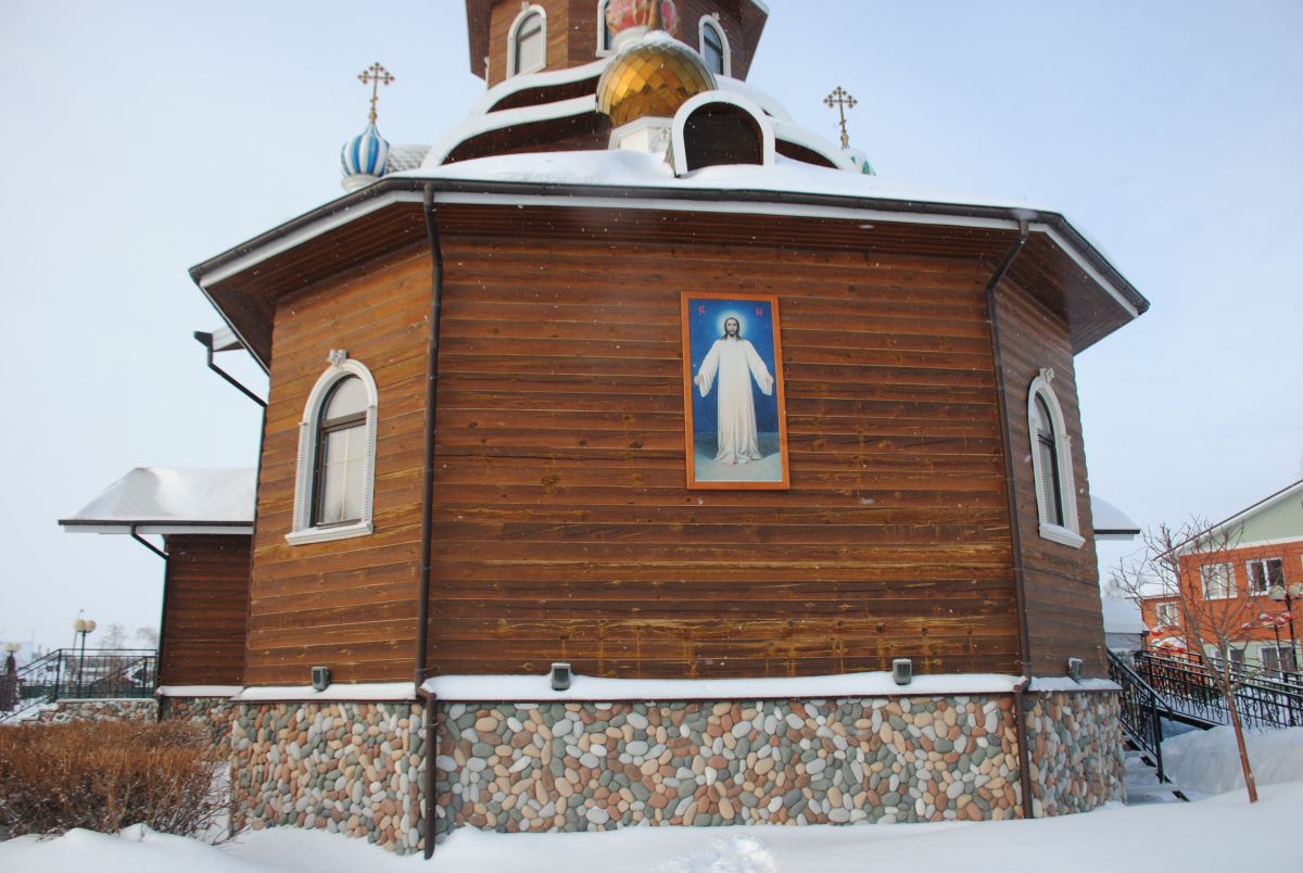Церковь Богоявления Господня, Бердск (Бердск, город, Новосибирская область). архитектурные детали, Восточный фасад, апсида