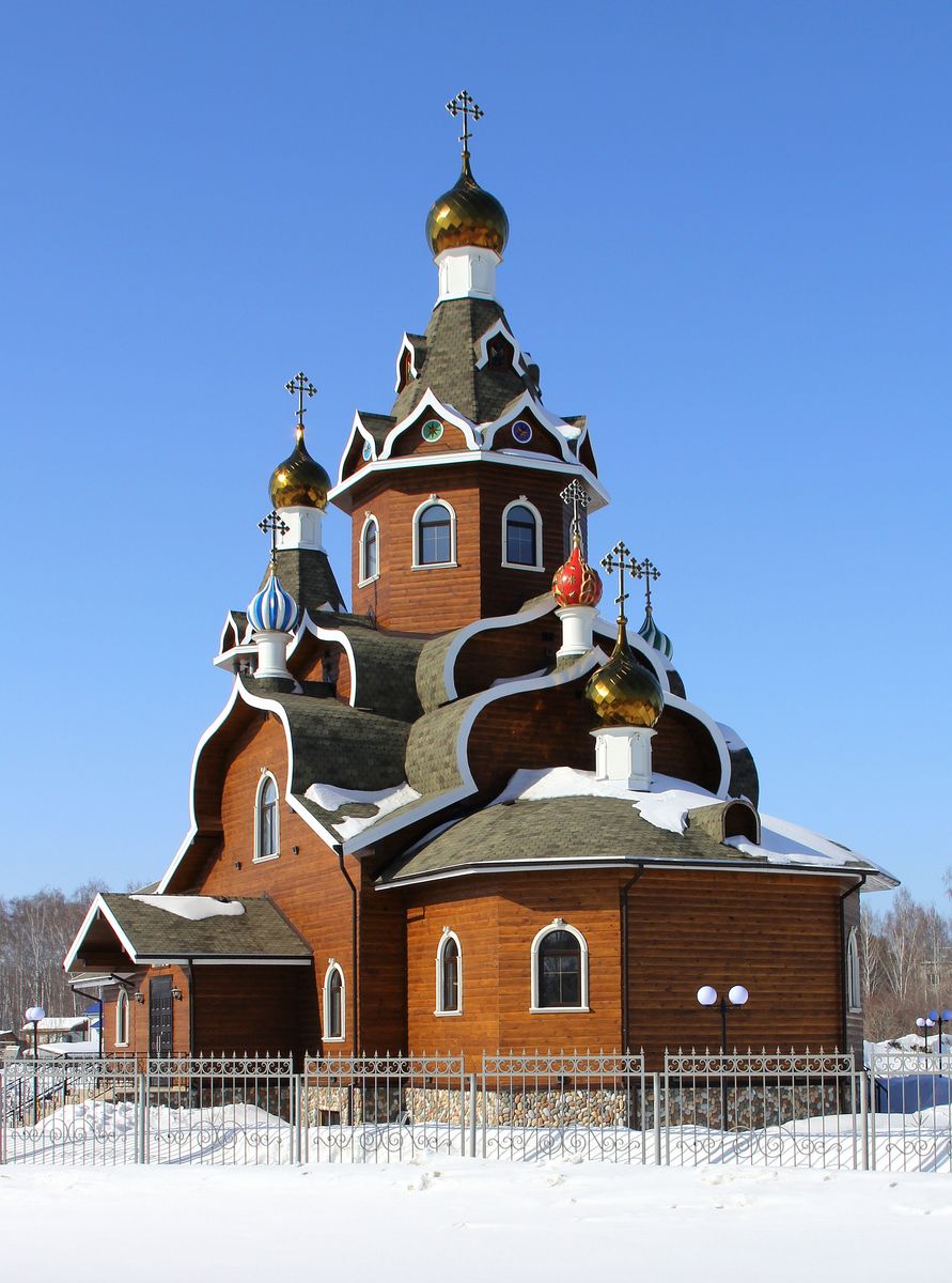 фасады. Церковь Богоявления Господня, Бердск (Бердск, город, Новосибирская область)