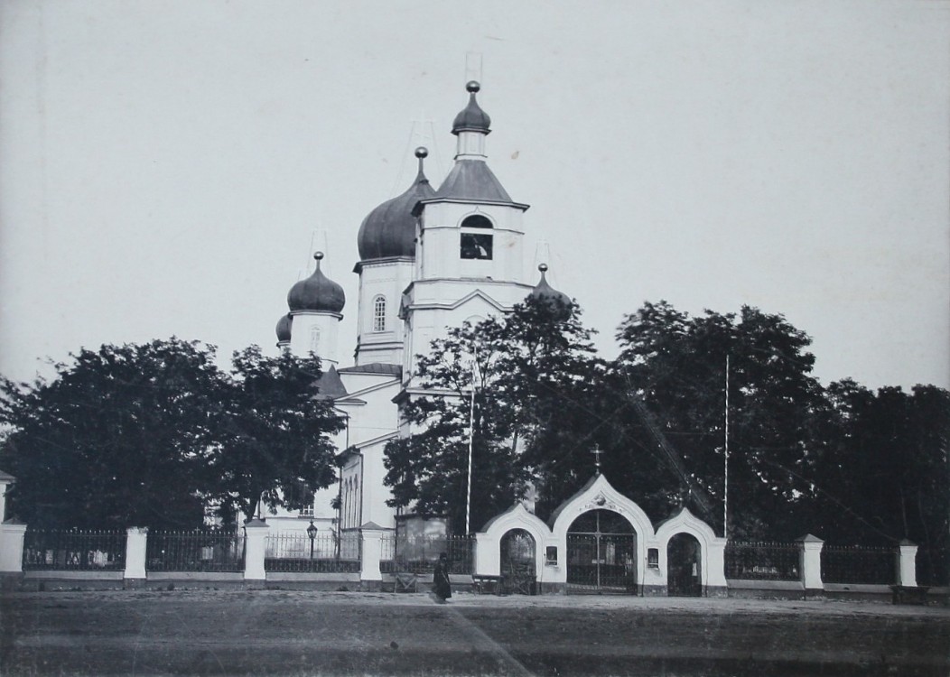 Церковь Покрова Пресвятой Богородицы (старая), Старощербиновская (Щербиновский район, Краснодарский край). архивная фотография, Фото начала ХХ века из фондов Краснодарского государственного историко-археологического музея-заповедника им. Е.Д. Фелицына