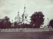 Церковь Сошествия Святого Духа, Фото 1909-1911 гг. из фондов Краснодарского государственного историко-археологического музея-заповедника им. Е.Д. Фелицына<br>, Ленинградская, Ленинградский район, Краснодарский край