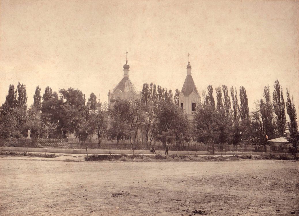 Церковь Пантелеимона Целителя (старая), Славянск-на-Кубани (Славянский район, Краснодарский край). архивная фотография, Фото начала ХХ века из фондов Краснодарского государственного историко-археологического музея-заповедника им. Е.Д. Фелицына