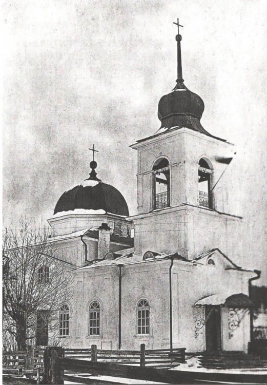 Церковь Николая Чудотворца (старая), Курганово (Полевской (Полевской ГО), Свердловская область). архивная фотография