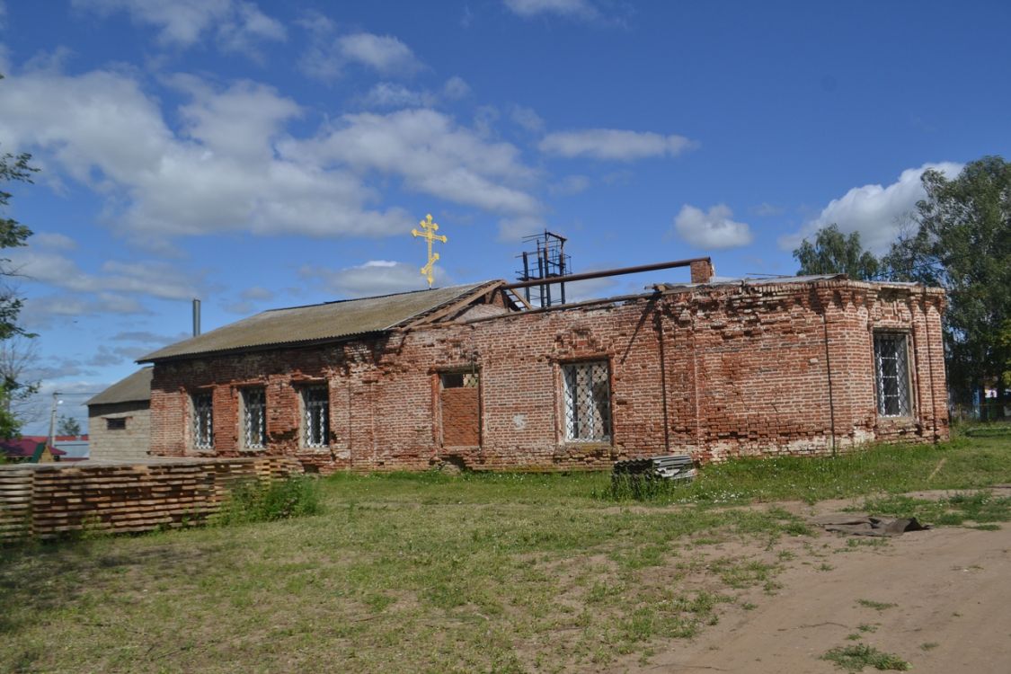 Рындино. Церковь Спаса Нерукотворного Образа. фасады