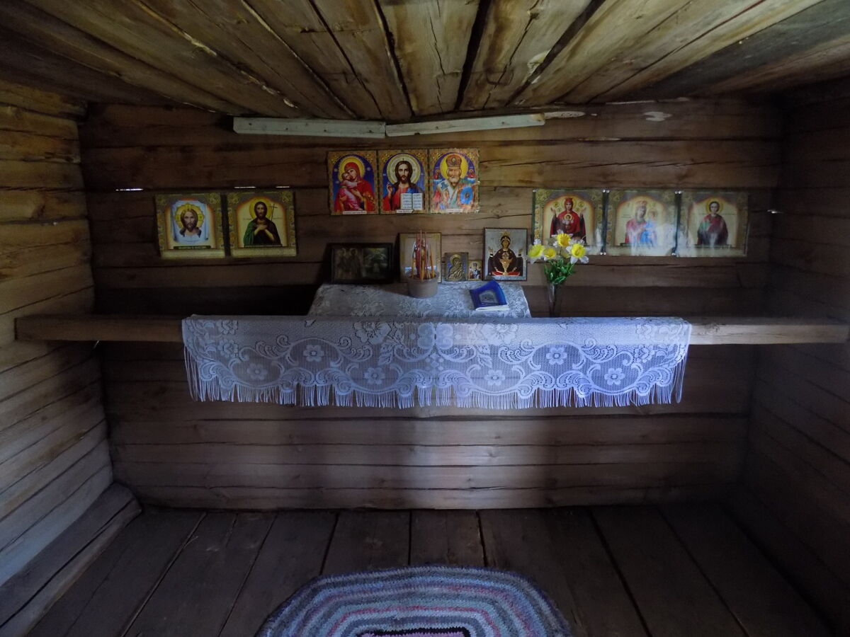 Часовня Михаила Архангела, Змигулево (Красноборский район, Архангельская область). интерьер и убранство