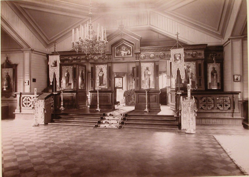Церковь Александра Невского (старая), Сосновый Бор (Выборгский район, Ленинградская область). архивная фотография, фото с сайта http://humus.livejournal.com