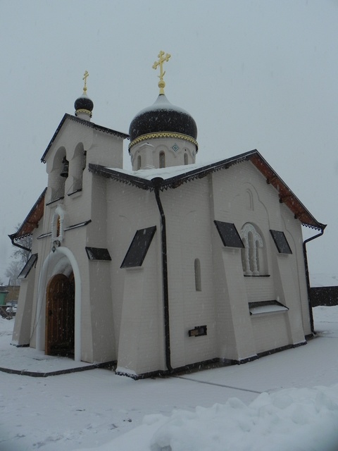 Храм-часовня Обновления храма Георгия Победоносца в Лидде, Рассыльная (Кромской район, Орловская область). фасады