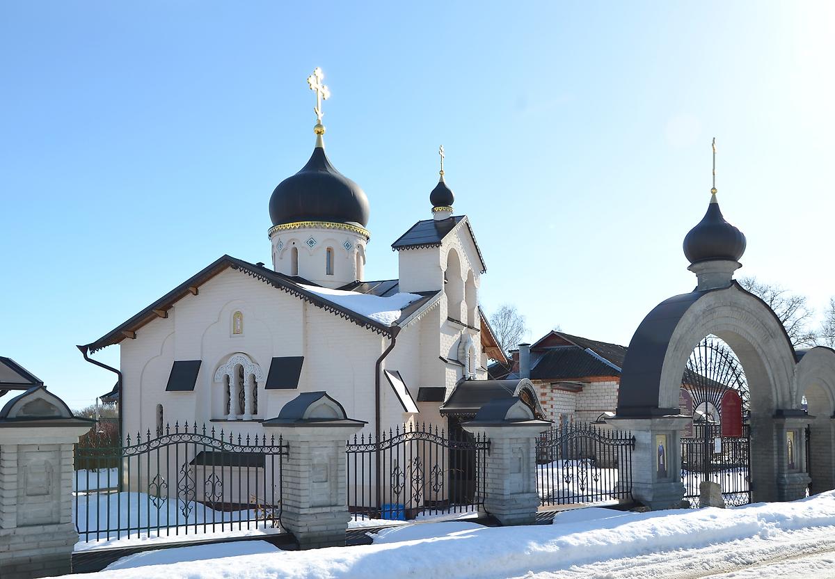 фасады. Храм-часовня Обновления храма Георгия Победоносца в Лидде, Рассыльная (Кромской район, Орловская область)