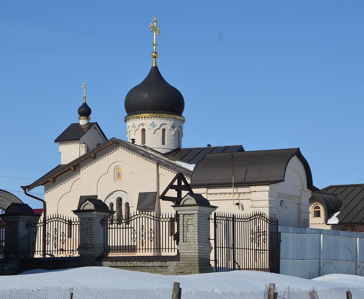 фасады. Храм-часовня Обновления храма Георгия Победоносца в Лидде, Рассыльная (Кромской район, Орловская область)
