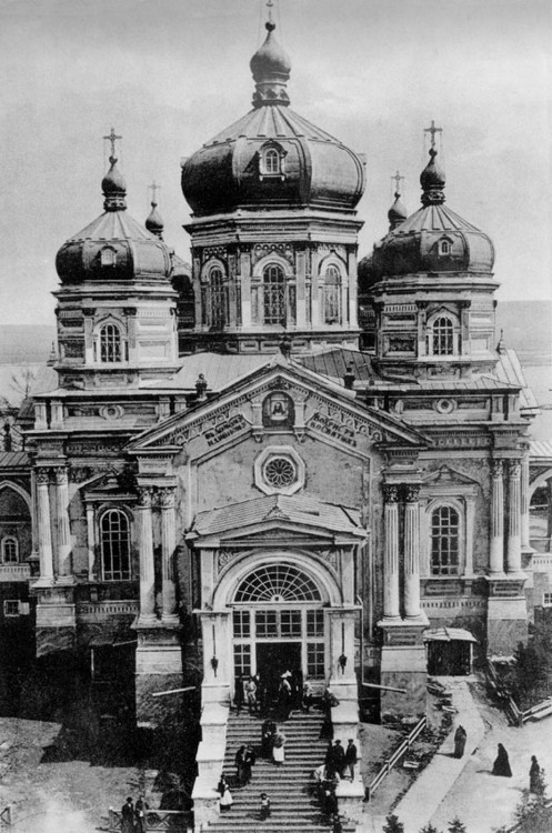 Иркутск. Вознесенский монастырь. Собор Вознесения Господня. архивная фотография, Автор фото: Егор Щербаков. фото нач. ХХ в. с сайта с сайта http://ulpressa.ru/