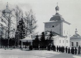 Иркутск. Вознесенский монастырь. Церковь Тихвинской иконы Божией Матери