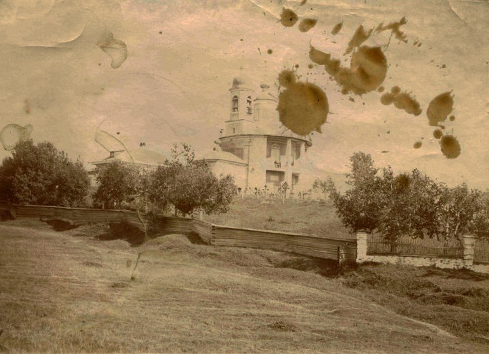 Верховажье. Церковь Благовещения Пресвятой Богородицы. архивная фотография, Фото начала ХХ века. 