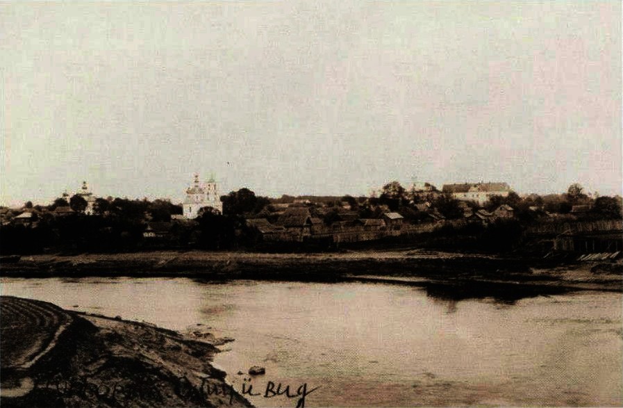 Дубровно. Неизвестная церковь. архивная фотография, Единственное дореволюционное фото храма. Тиражная почтовая открытка 1900-х годов