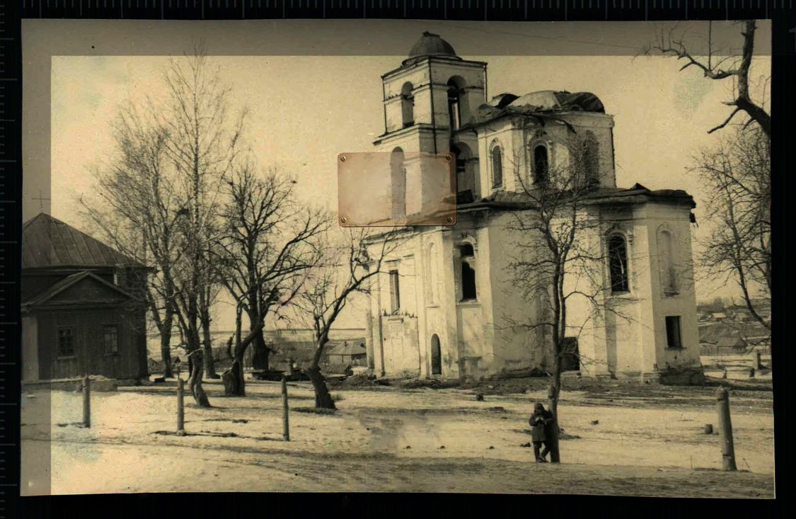 Дубровно. Неизвестная церковь. архивная фотография, Фото 1942 г. с аукциона e-bay.de