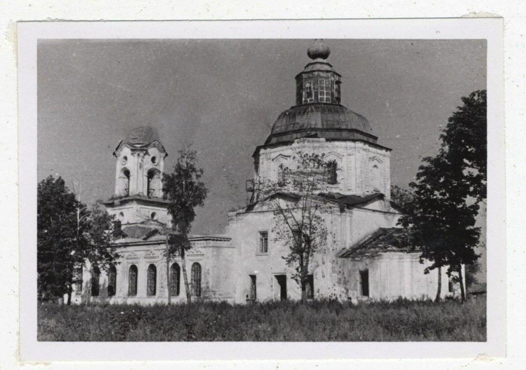 Дросково. Церковь Рождества Христова. архивная фотография, Фото 1942 г. с аукциона e-bay.de