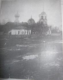 Ольхово (акватория Рыбинского водохранилища). Церковь Николая Чудотворца