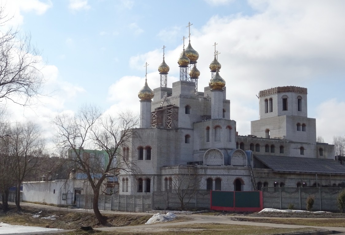 Гомель. Церковь Серафима Саровского (строящаяся). фасады
