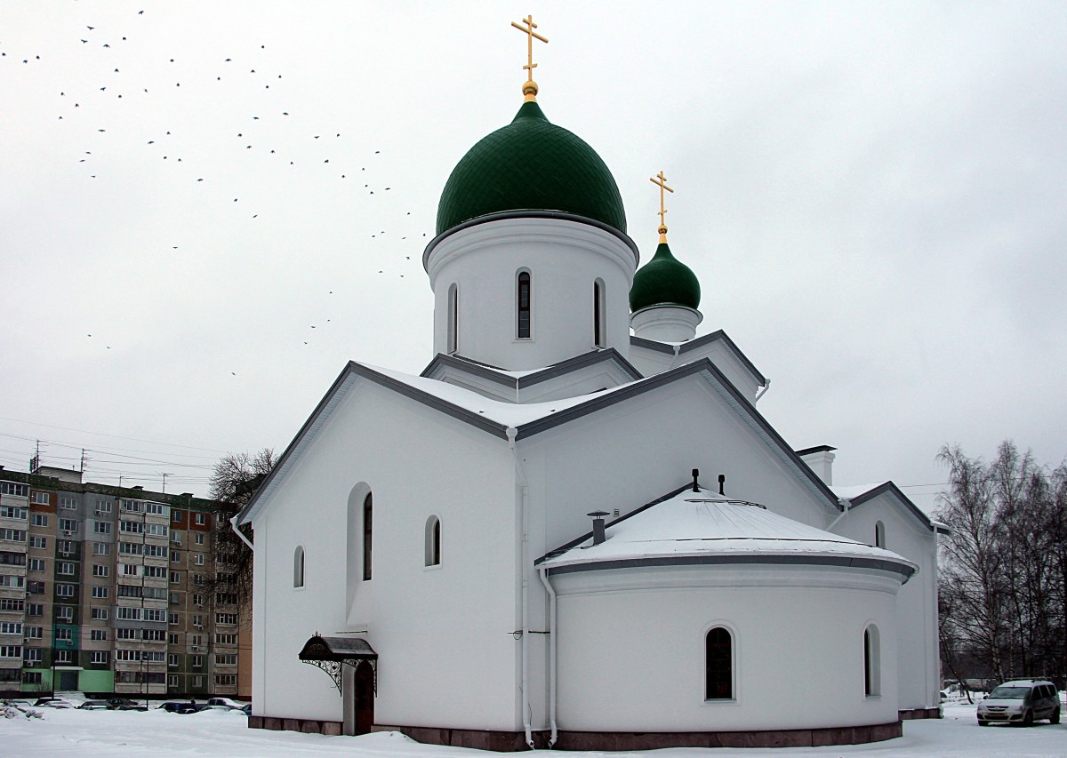 Ленинский район. Церковь Алексия (Нейдгардта). фасады