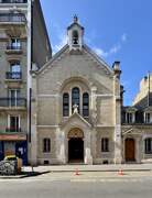Кафедральный собор Саввы Сербского, Фасад по Rue de Simplon<br>, Париж, Франция, Прочие страны