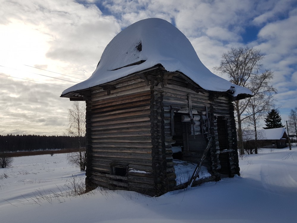 Часовня Николая Чудотворца, Вольская (Коношский район, Архангельская область). фасады