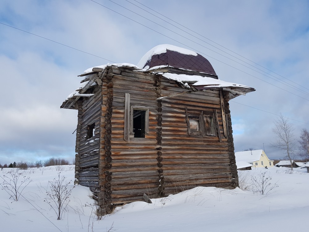 Часовня Николая Чудотворца, Вольская (Коношский район, Архангельская область). фасады