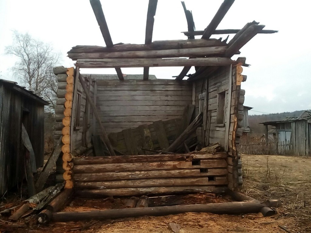 Часовня Илии Пророка, Кубинская (Вожегодский район, Вологодская область). фасады, Вид с запада