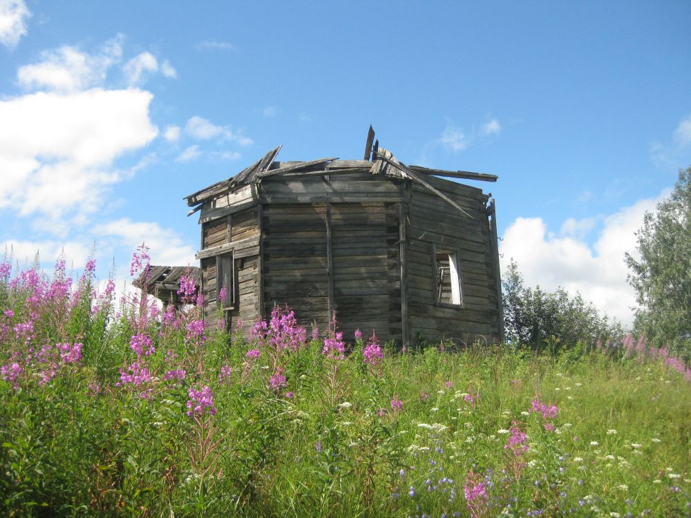 Кузьминская (Окштама). Церковь Николая Чудотворца. фасады