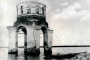 Любец (акватория Рыбинского водохранилища). Преображения Господня, церковь