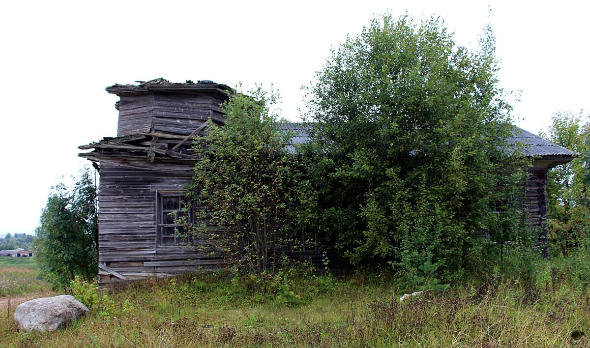 Часовня Троицы Живоначальной, Ляменская (Нюксенский район, Вологодская область). фасады