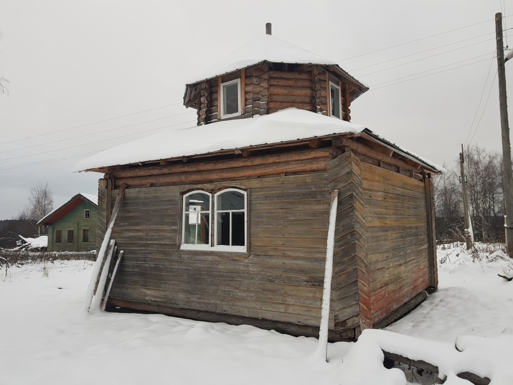 Часовня Преображения Господня, Ряполовская (Верховажский район, Вологодская область). фасады
