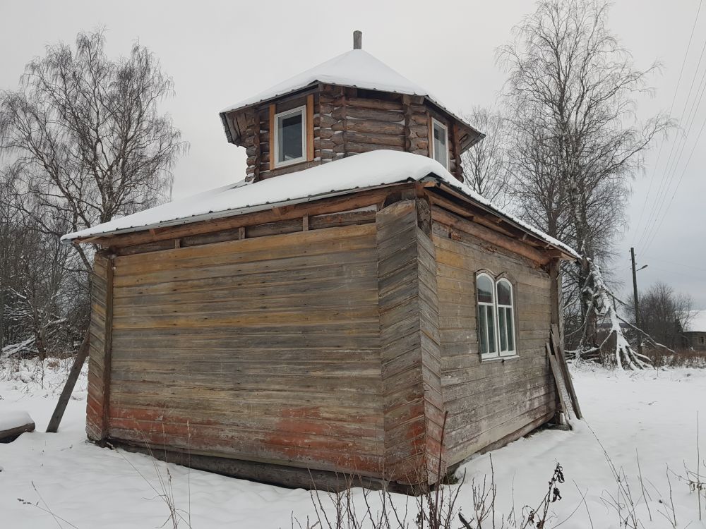 Часовня Преображения Господня, Ряполовская (Верховажский район, Вологодская область). фасады