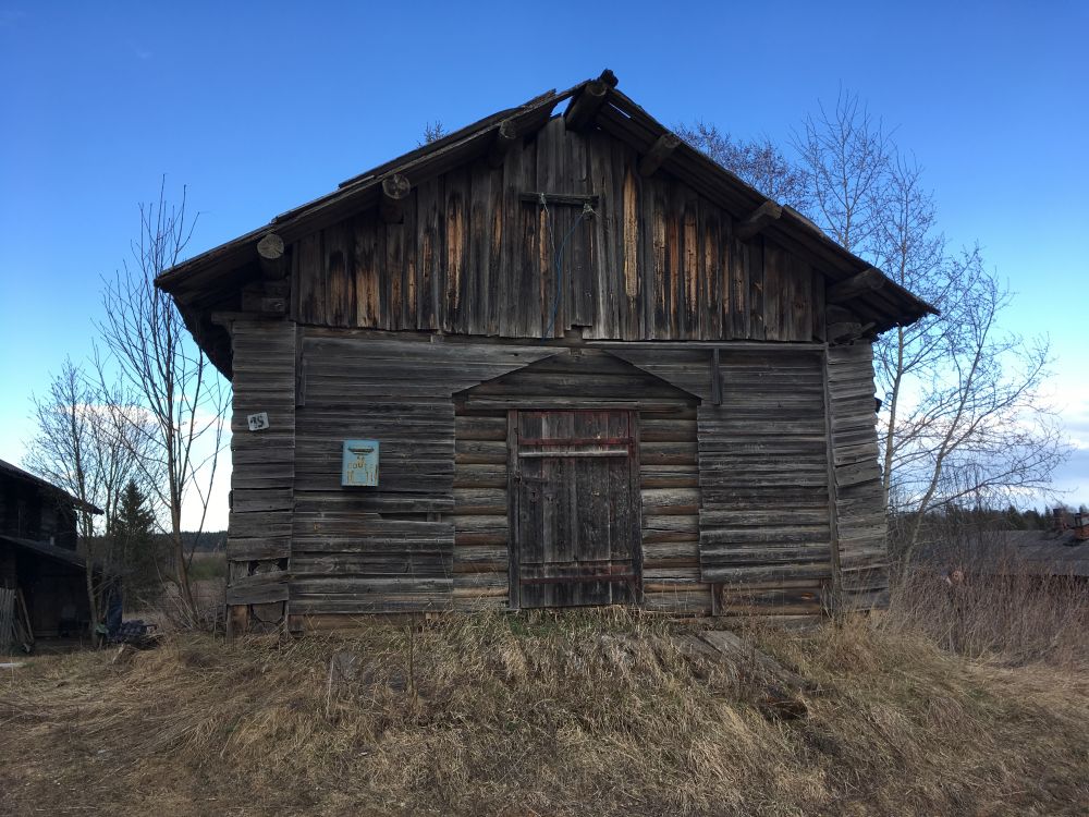 Неизвестная часовня, Новая Слуда (Голыши) (Сямженский район, Вологодская область). фасады