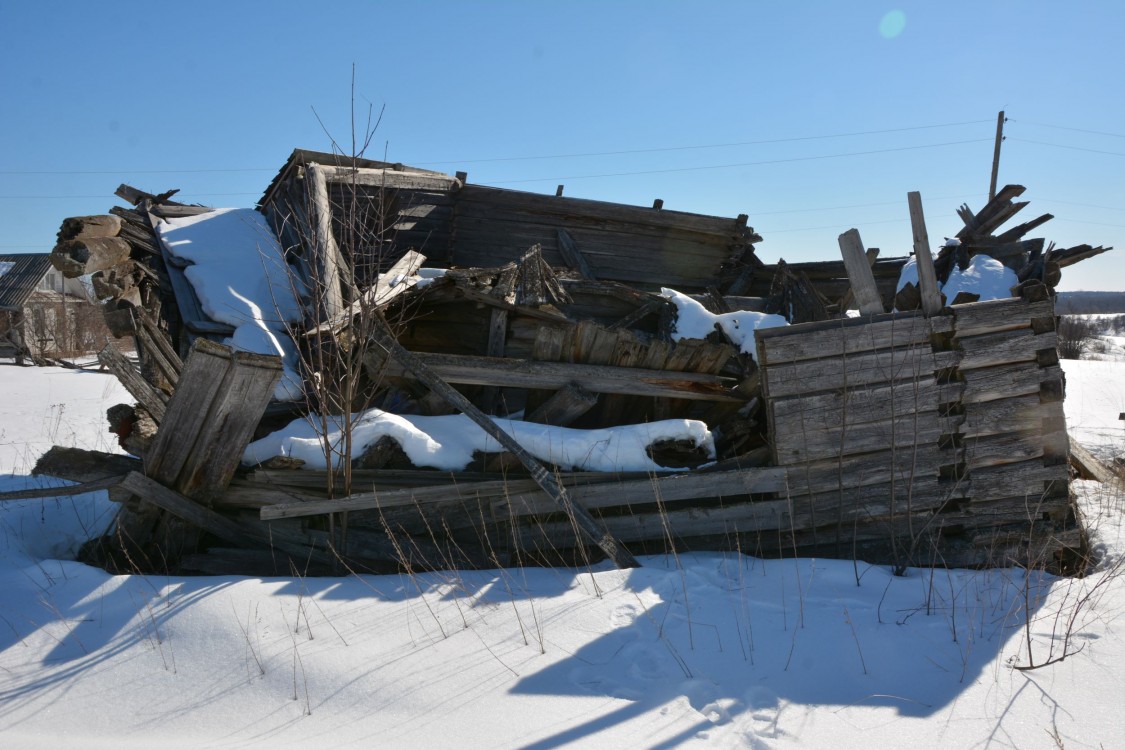Неизвестная часовня, Пуронга (Сямженский район, Вологодская область). фасады