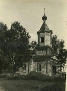 Церковь Сретения Господня, Фото 1953 года из фондов Музейного комплекса имени Ивана Яковлевича Словцова. Автор А.А. Зырянов<br>, Тебенякское, Белозерский район, Курганская область