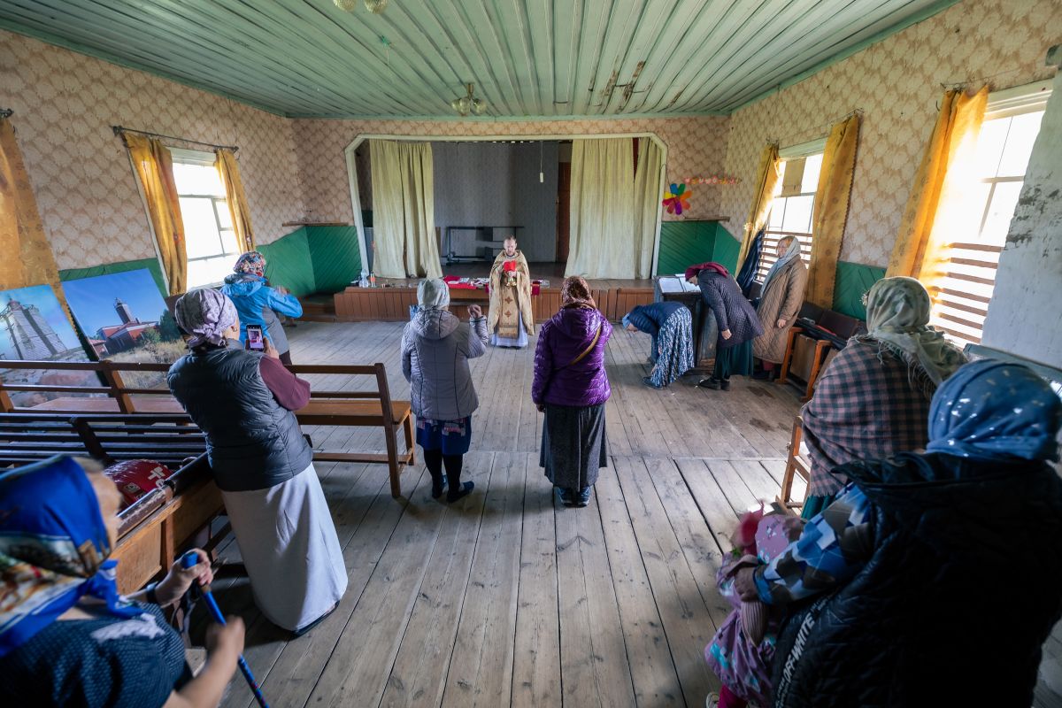 Церковь Параскевы Пятницы, Пушлахта (Приморский район, Архангельская область). интерьер и убранство