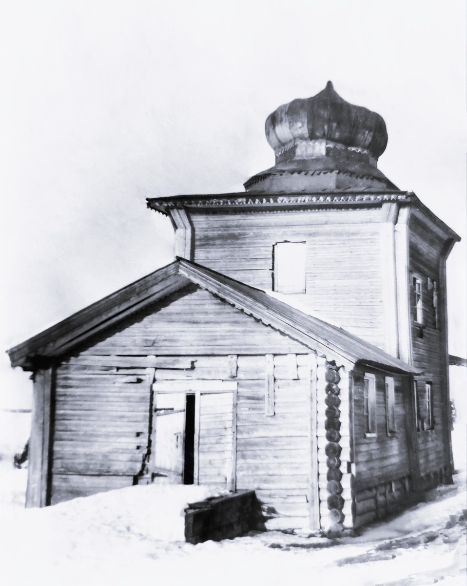Церковь Николая Чудотворца, Бутырская (Сефтренский погост) (Верхнетоемский район, Архангельская область). архивная фотография, Фото с сайта https://vk.com/vtkraeved