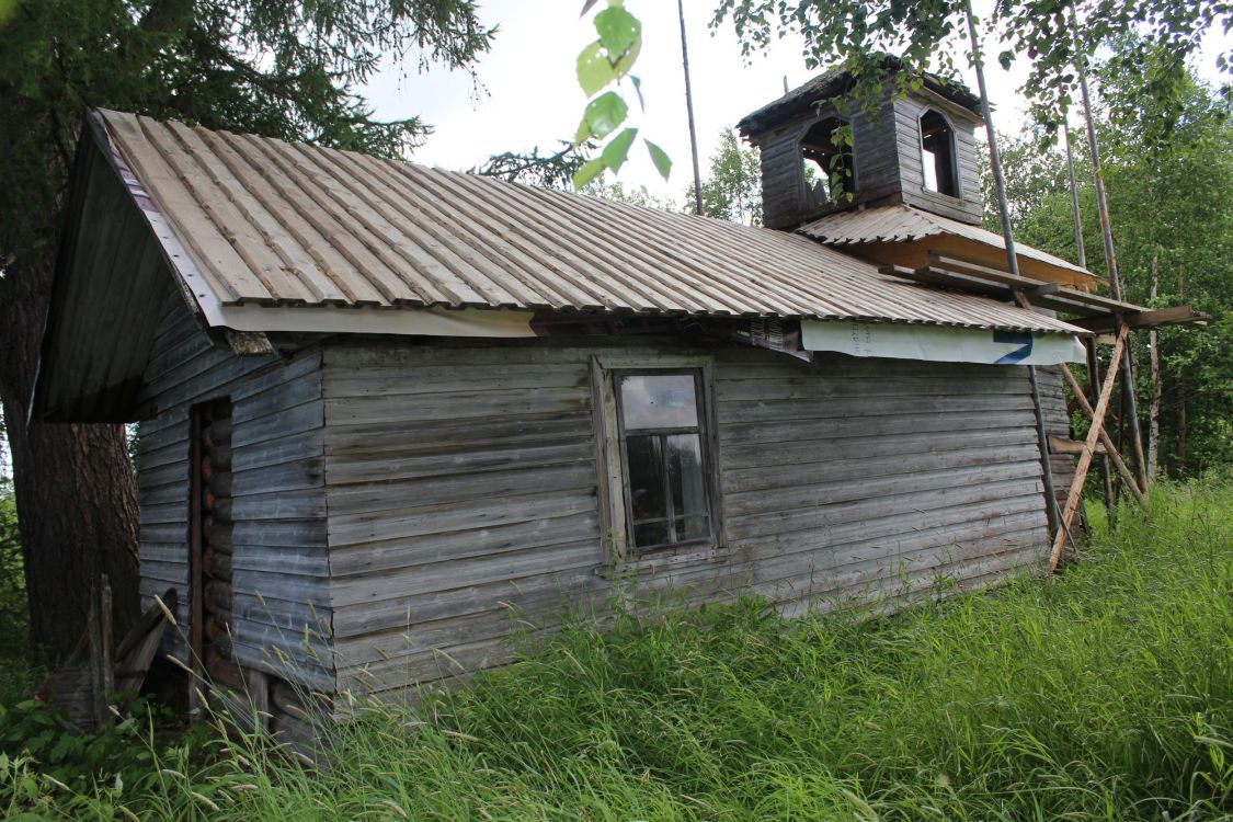 Часовня Илии Пророка, Выставка (Красноборский район, Архангельская область). фасады