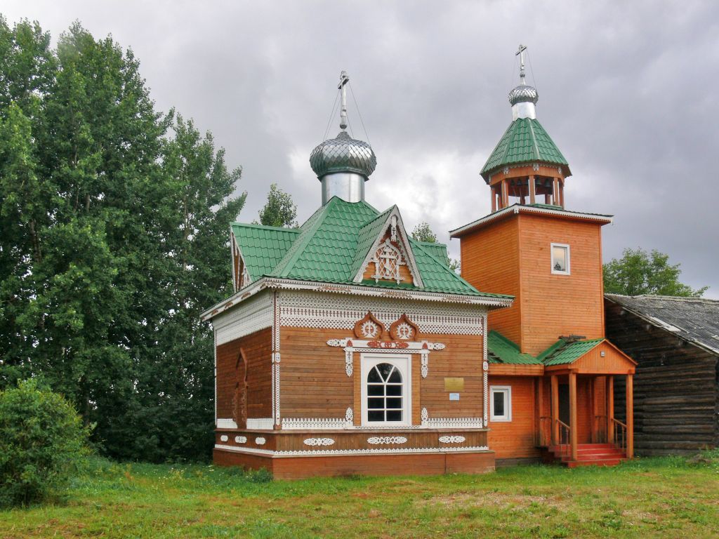 Часовня Прокопия Устьянского, Поречье (Вельский район, Архангельская область). фасады