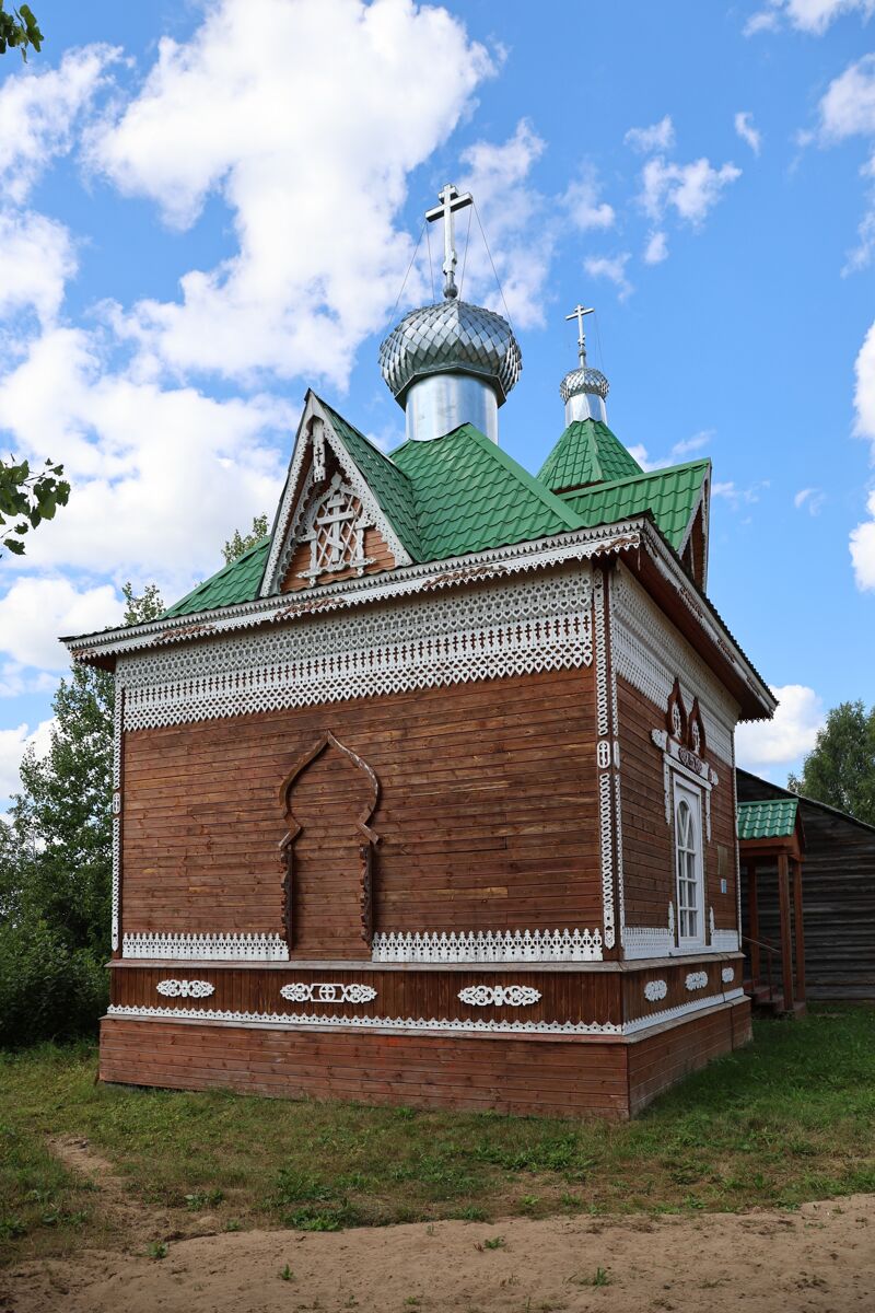 Часовня Прокопия Устьянского, Поречье (Вельский район, Архангельская область). фасады