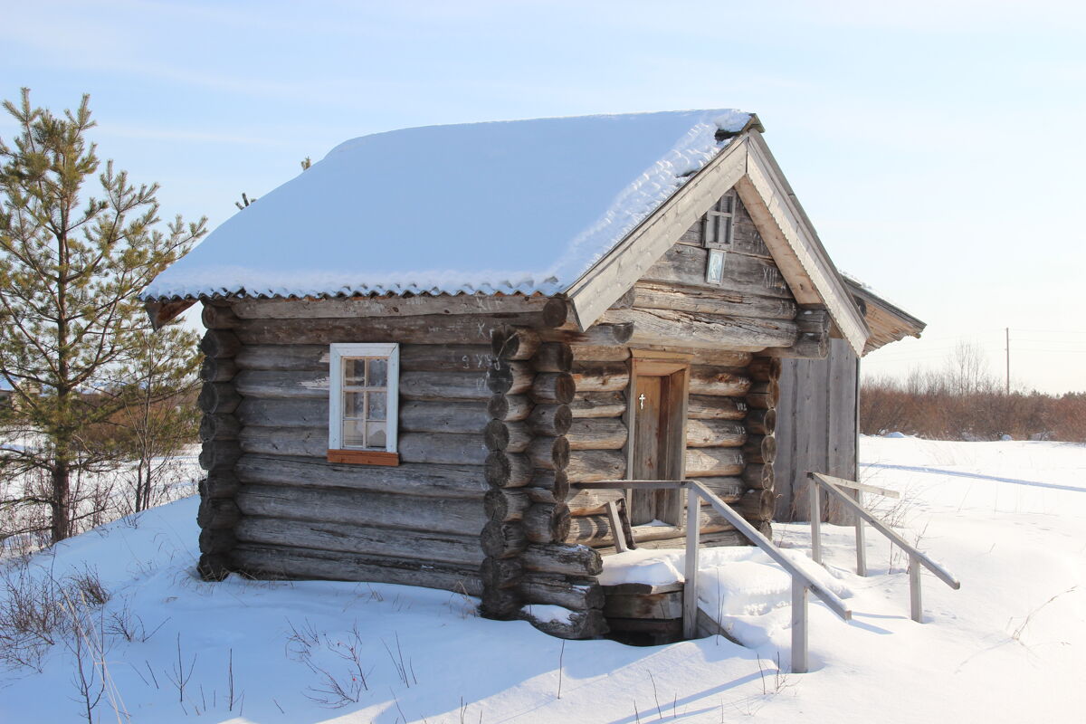 Неизвестная часовня, Ёркино (Пинежский район, Архангельская область). фасады