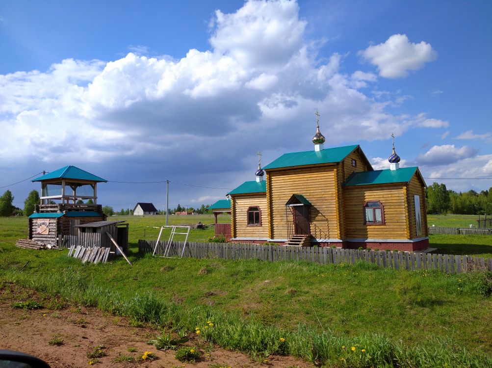 Церковь Ксении Петербургской, Большая Кивара (Воткинский район и г. Воткинск, Республика Удмуртия). фасады