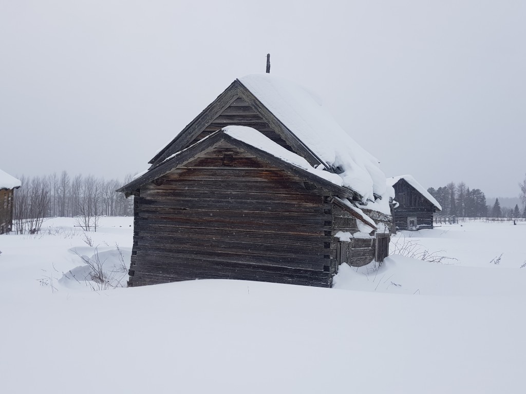 Часовня Николая Чудотворца, Вижево (Пинежский район, Архангельская область). фасады, В фасад
