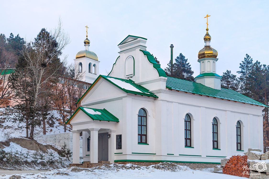 Егорьевка. Святогорский Крестовоздвиженский женский монастырь. фасады