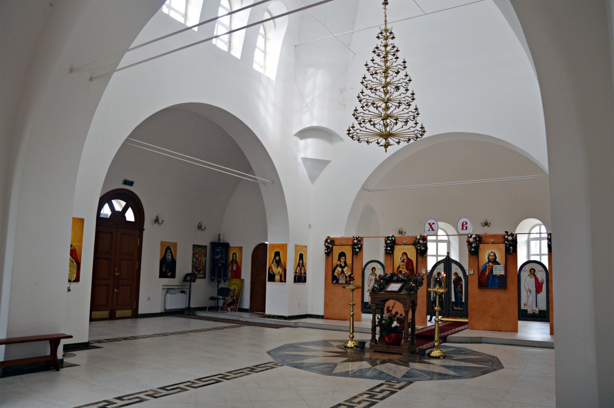 Церковь Спиридона Тримифунтского, Воронеж (Воронеж, город, Воронежская область). интерьер и убранство, Вид на алтарь