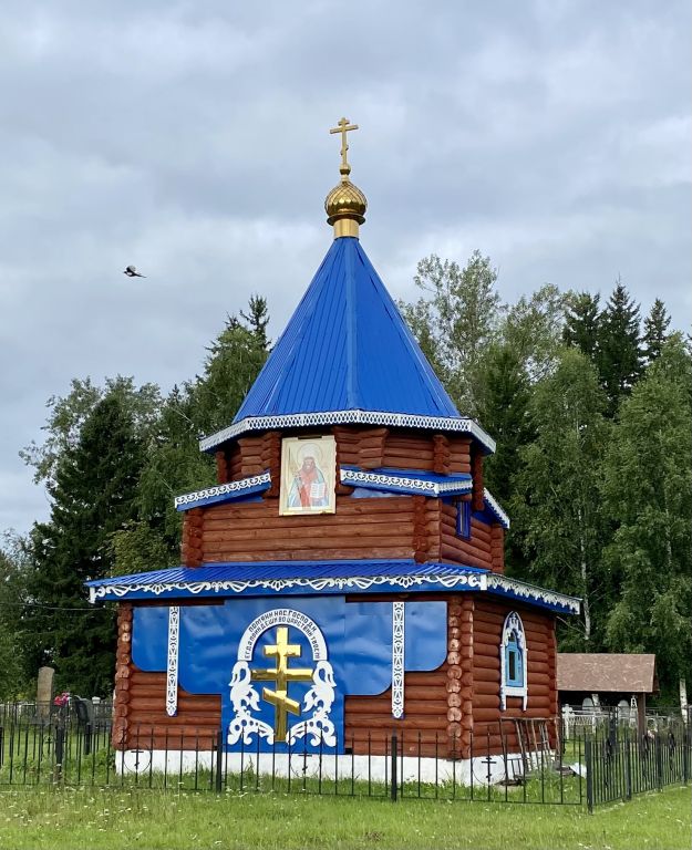 Часовня Владимира, митрополита Киевского, Казачинское (Казачинский район, Красноярский край). фасады
