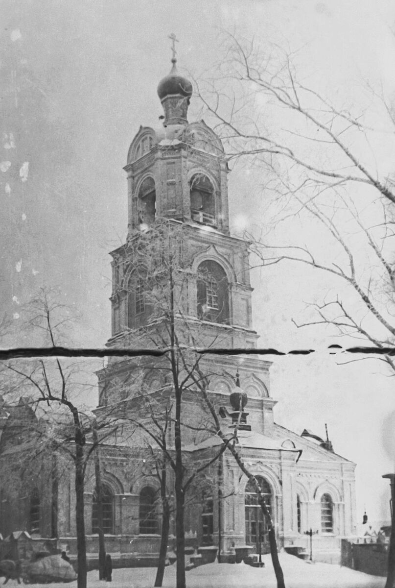 Церковь Рождества Пресвятой Богородицы в Орехове, Орехово-Зуево (Орехово-Зуевский городской округ, Московская область). архивная фотография, Из фондов Орехово-Зуевского краеведческого музея. Источник - Госкаталог