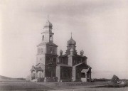 Церковь Богоявления Господня, Фото 1952 года из фондов Самарского областного историко-краеведческого музея им. П.В. Алабина. Автор Фишбейн<br>, Подвалье, Шигонский район, Самарская область