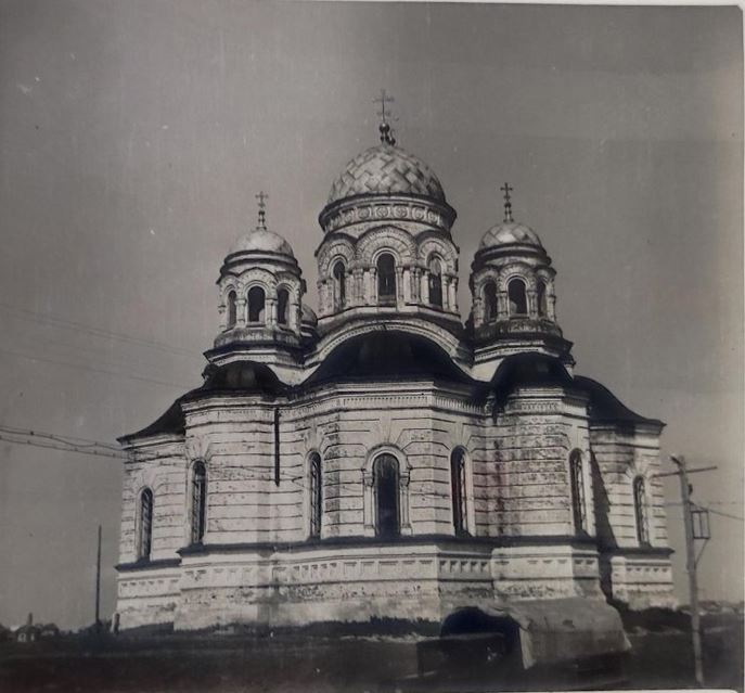 Из собрания ОГАУК Ленинский Мемориал, архивная фотография. Церковь Покрова Пресвятой Богородицы (старая), Чердаклы (Чердаклинский район, Ульяновская область)
