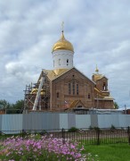 Церковь Троицы Живоначальной (новая), строительство<br>, Казачинское, Казачинский район, Красноярский край