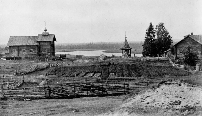 Церковь Воздвижения Креста Господня, Данилово (Медвежьегорский район, Республика Карелия). архивная фотография, Крестовоздвиженская православная церковь на месте упразднённого старообрядческого скита.
Из книги: Д. Урушев. Русское старообрядчество: традиции, история, культура.