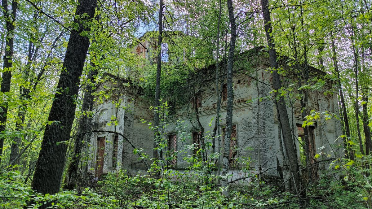 Церковь Троицы Живоначальной, Мироханово, урочище (Чухломский район, Костромская область). фасады